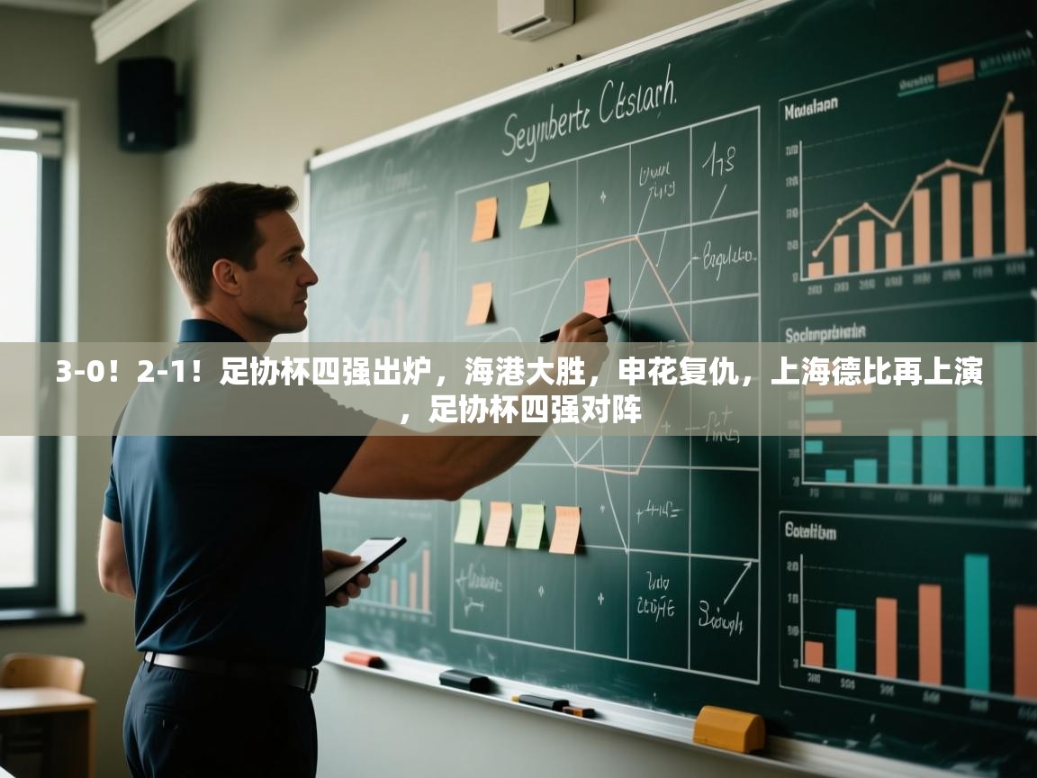 3-0!2-1!足协杯四强出炉,海港大胜,申花复仇,上海德比再上演,足协杯四强对阵 第2张
